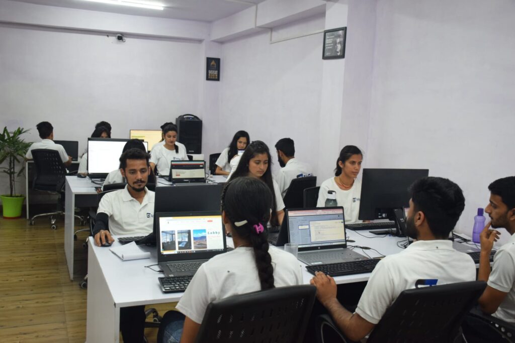 Team of Gashwa Institute of Technical Education are working on their projects
