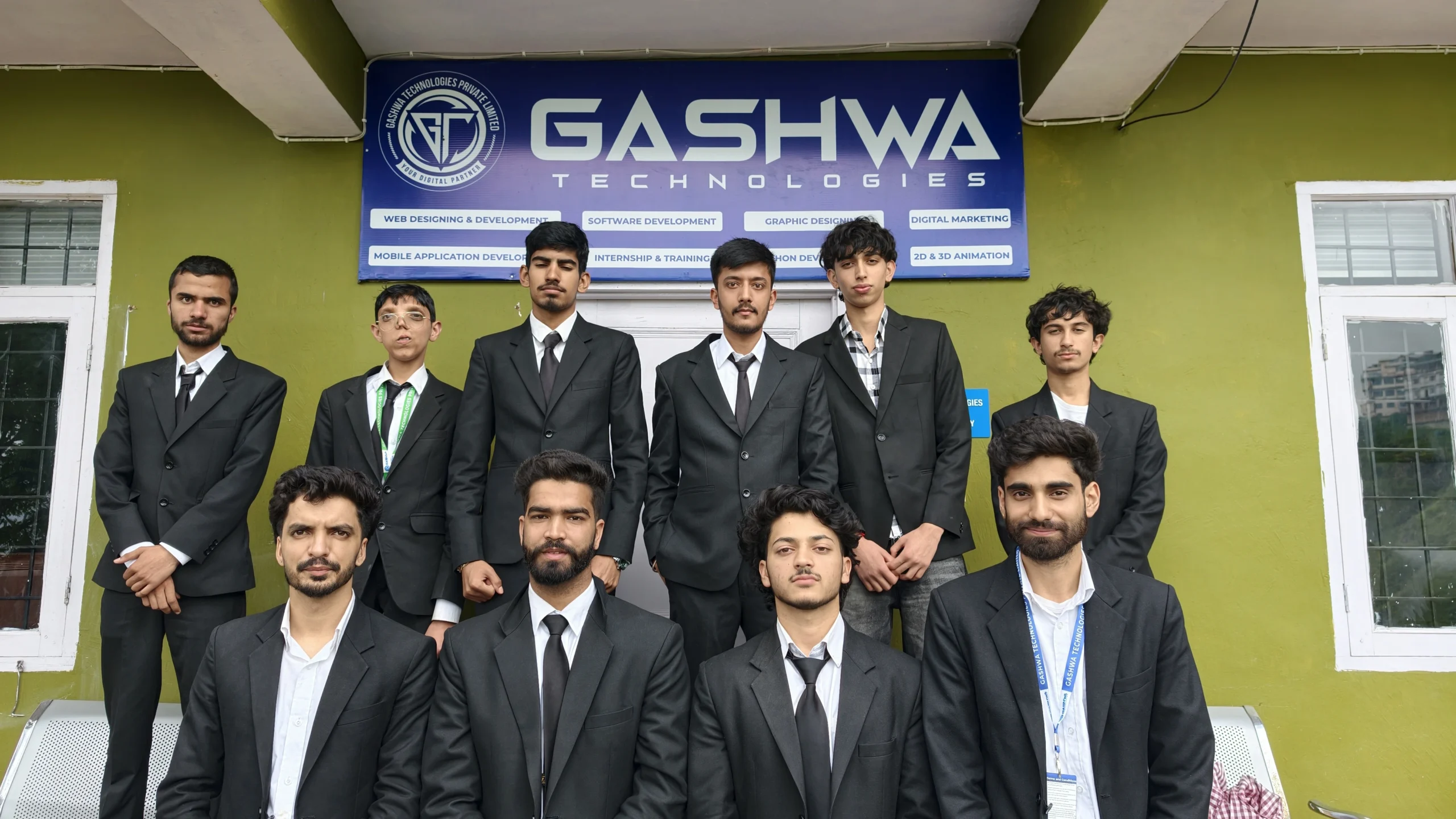 Gashwa Technologies web and graphic design team
