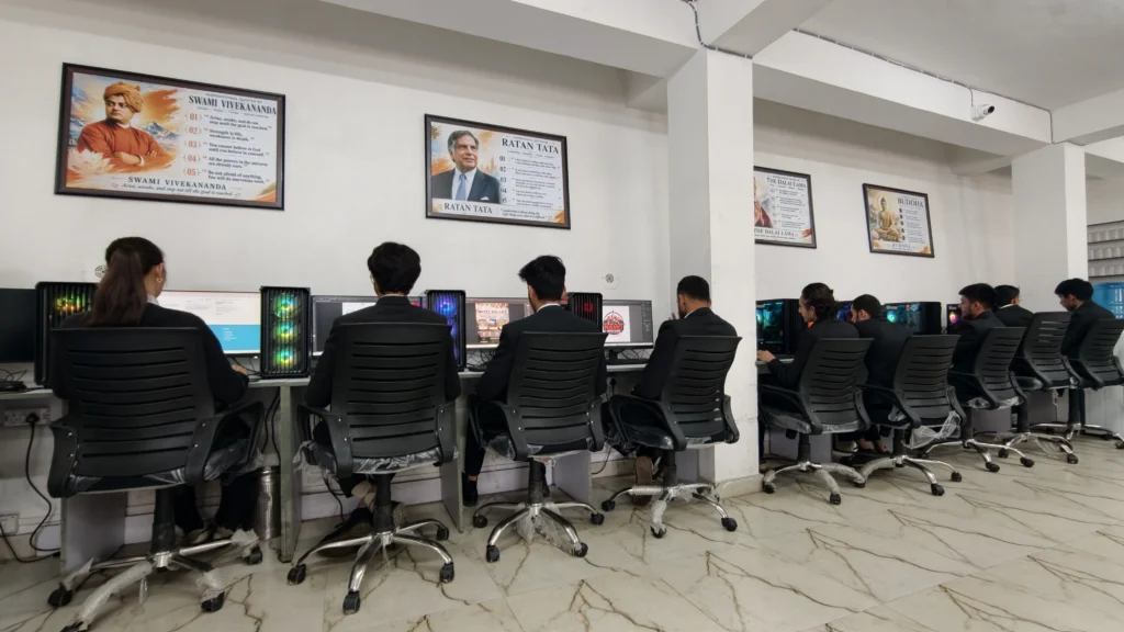 Gashwa Technologies students attending computer training